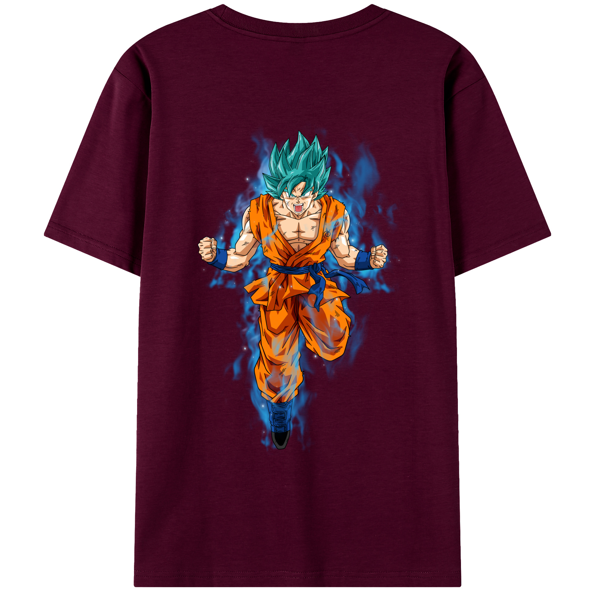 （画像用） ドラゴンボール 孫 悟飯（そんごはん）DRAGON BALL Son Gohan レディース半袖Tシャツ(バックプリント)